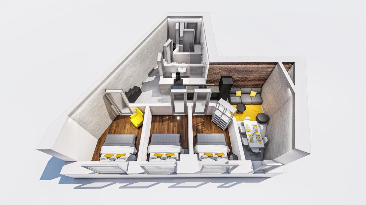 Apartamento Neukolln Industrial Style 2 Bathrms 3 Bedrms +a/c Berlim